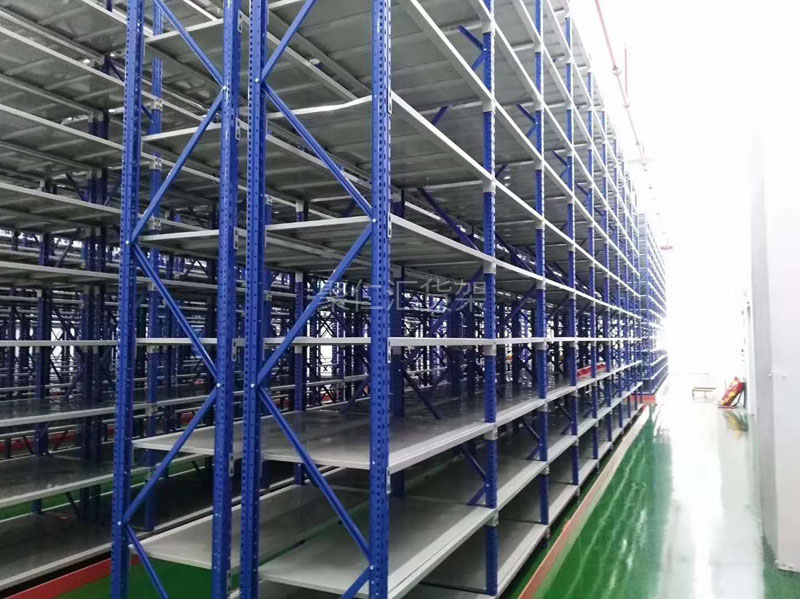 藍色中型貨架
